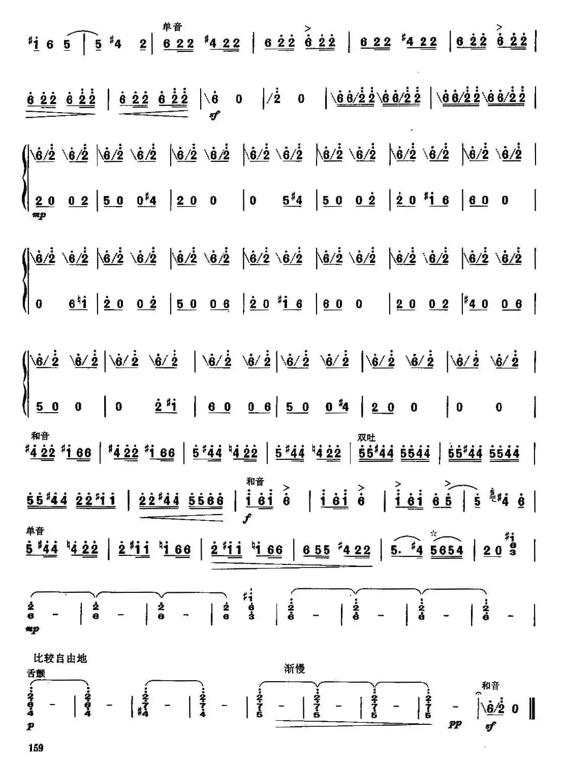 骑竹马（笙谱）