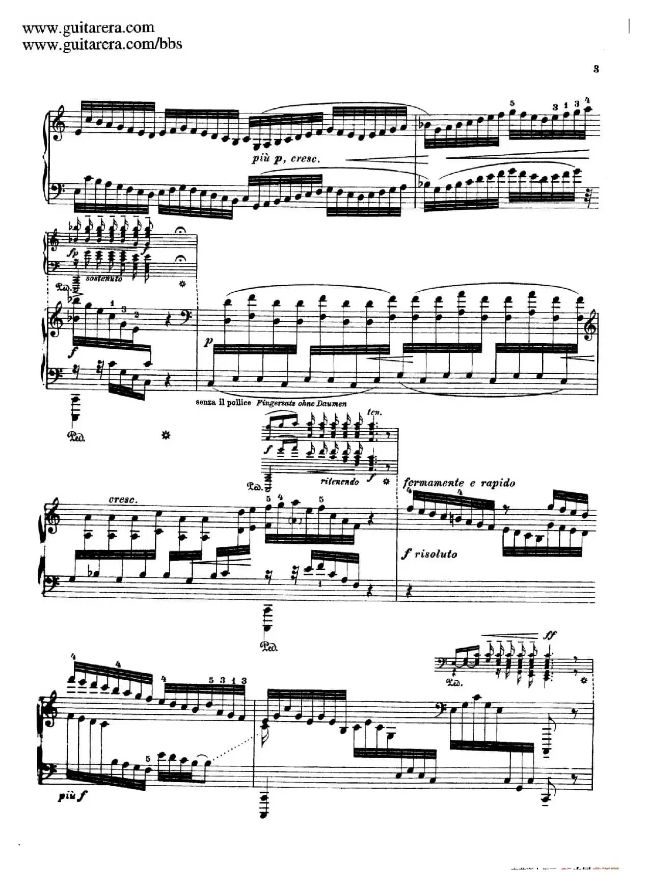 Toccata, Adagio and Fugue in C Major BWV 564 （C大调托卡塔、柔板和赋格）