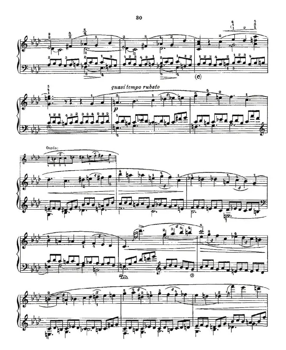 肖邦《练习曲》Fr.Chopin Op.25 No2-1