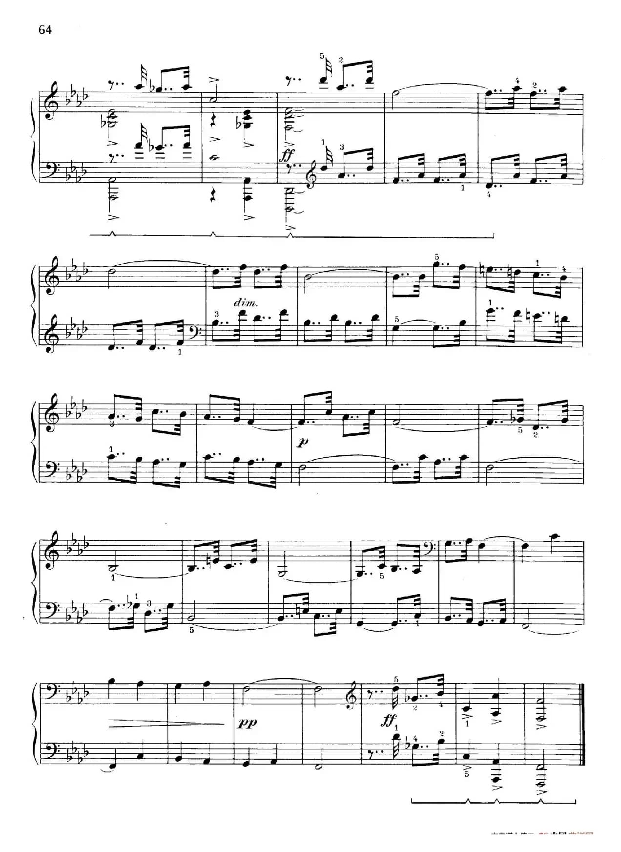 Thirty Pieces For Children Op.27（30首儿童钢琴曲 26—30）