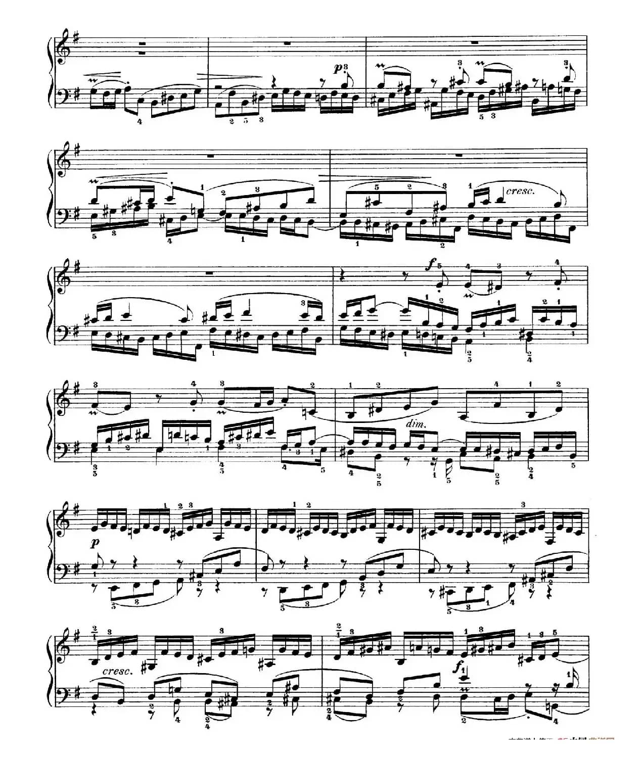 Six Partitas BWV 825-830（6首帕蒂塔·6）