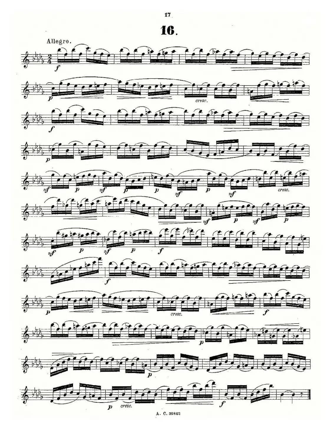 24首长笛练习曲 Op.21 之13—24