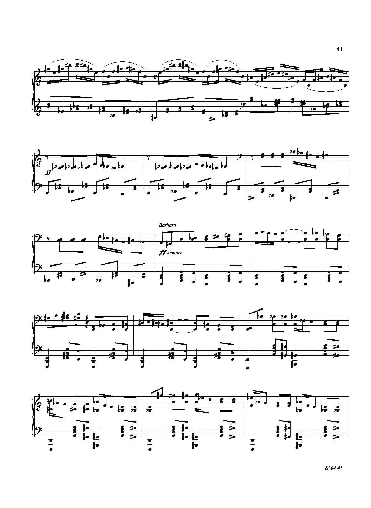 Piano Sonata No.8（第八钢琴奏鸣曲）（3）