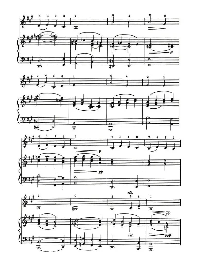 苦（小提琴+钢琴伴奏）