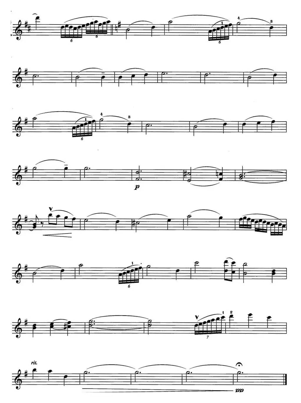 雪绒花（美国电影《音乐之声》插曲之七）