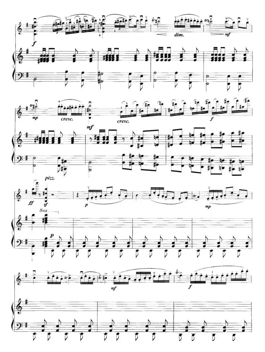 晓风之舞（小提琴+钢琴伴奏）