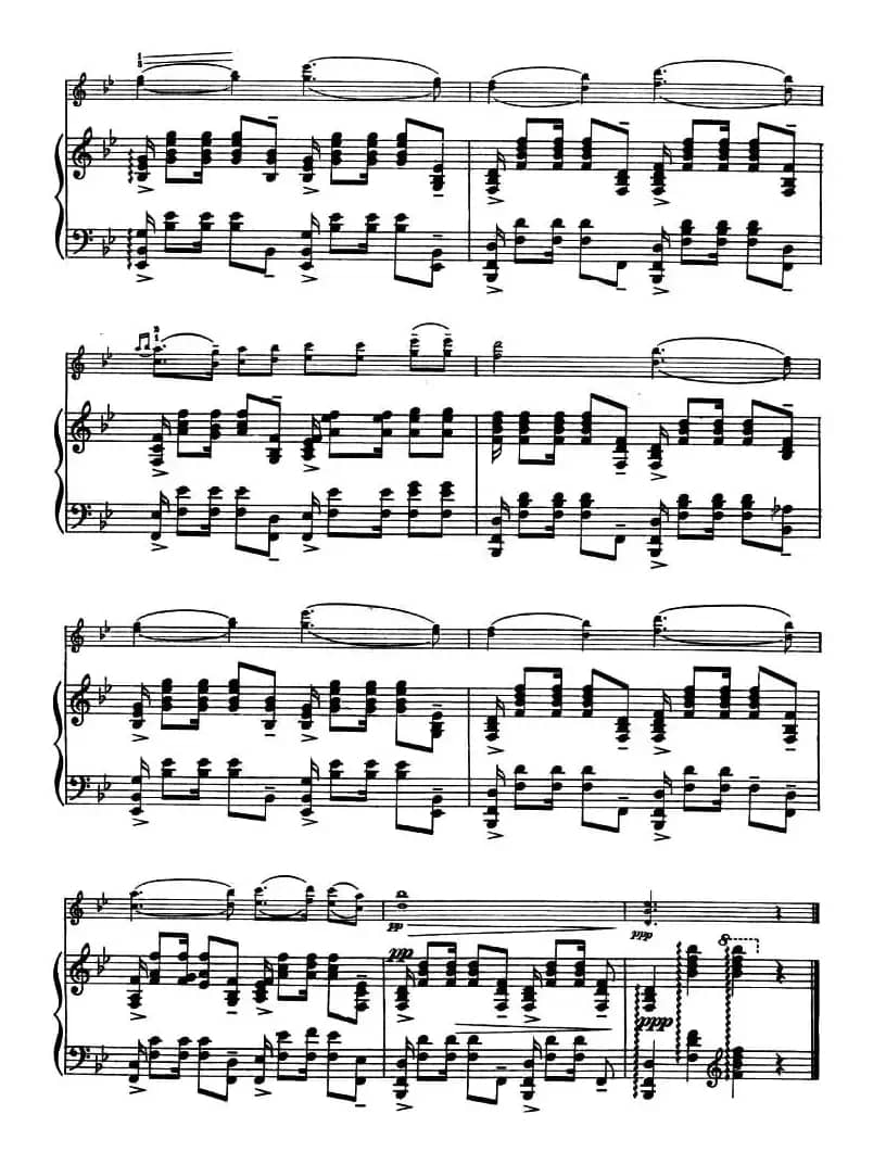 告别夏威夷（又名：夏威夷旋律 [小提琴+钢琴伴奏]）