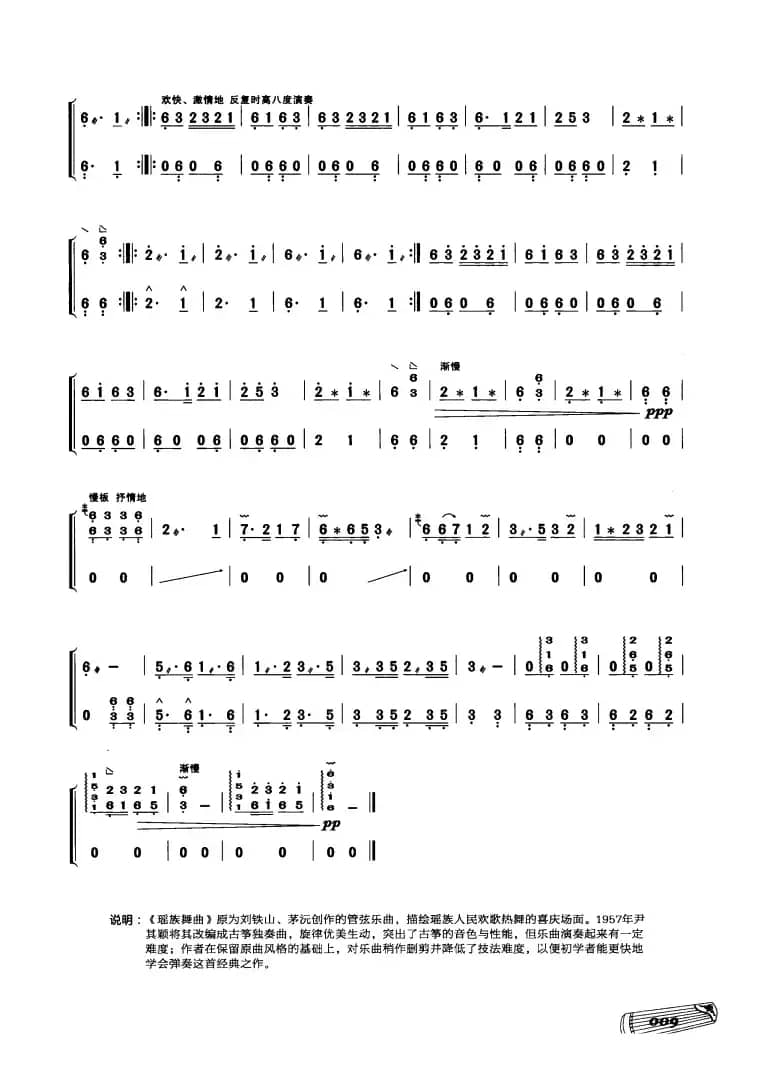 古筝独奏：瑶族舞曲