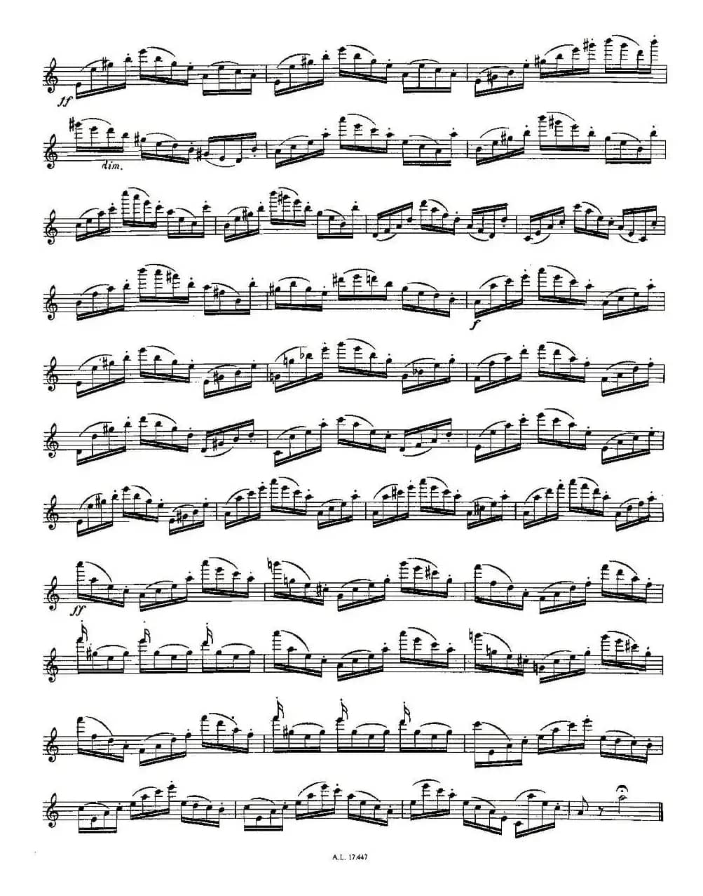 Moyse - 25 Studies after Czerny flute  [2]（25首改编自车尔尼作品的练习曲）