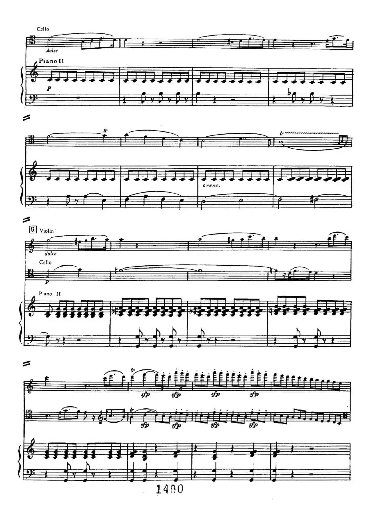 Triple Concerto in C Major Op.56(C大调三重协奏曲·双钢琴·Ⅰ)