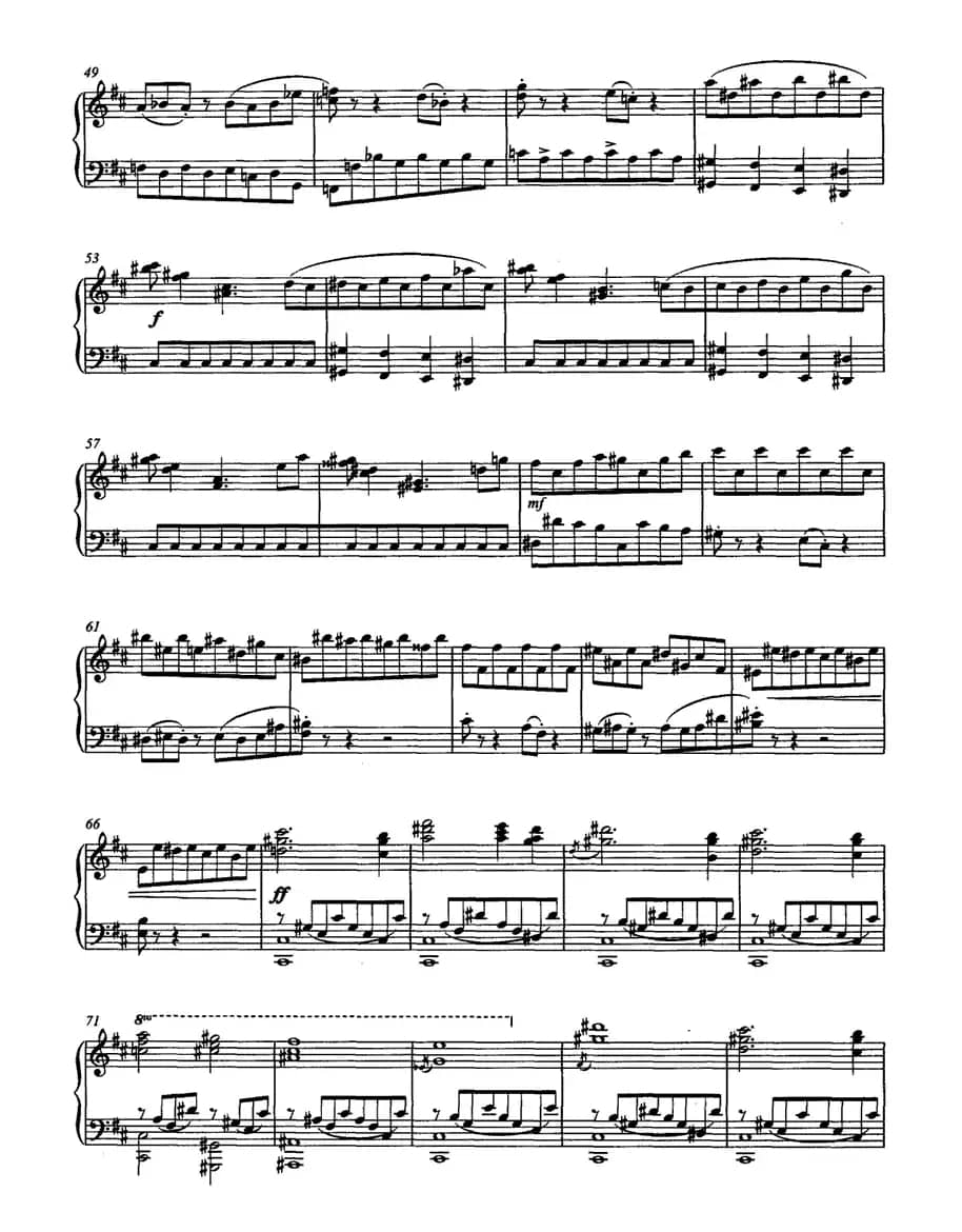 钢琴奏鸣曲（张力作曲版）