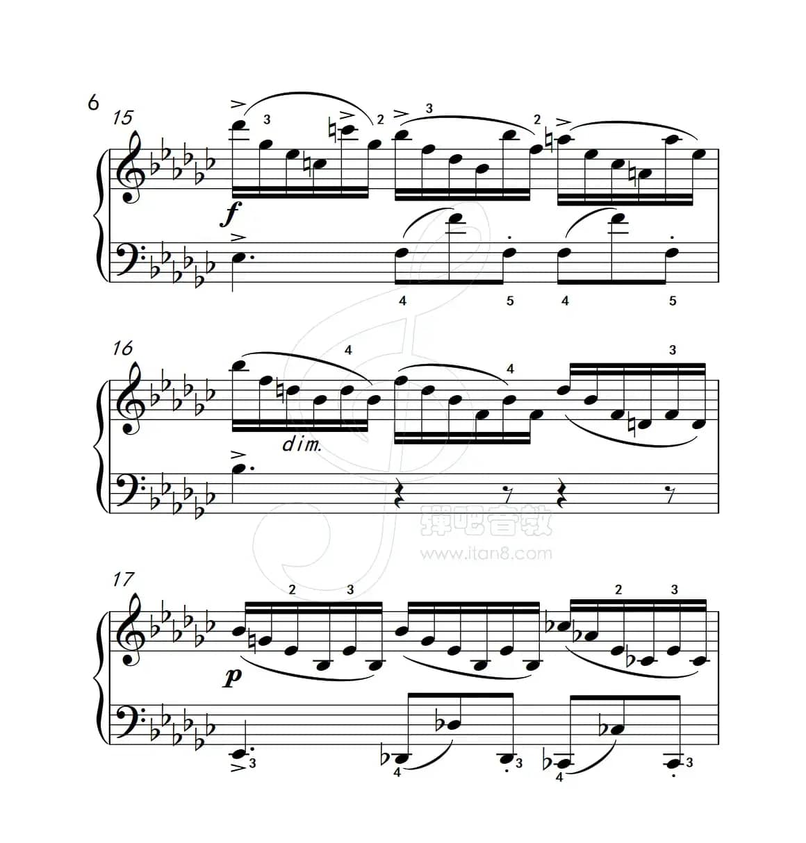 练习曲 31（克拉莫钢琴练习曲60首）