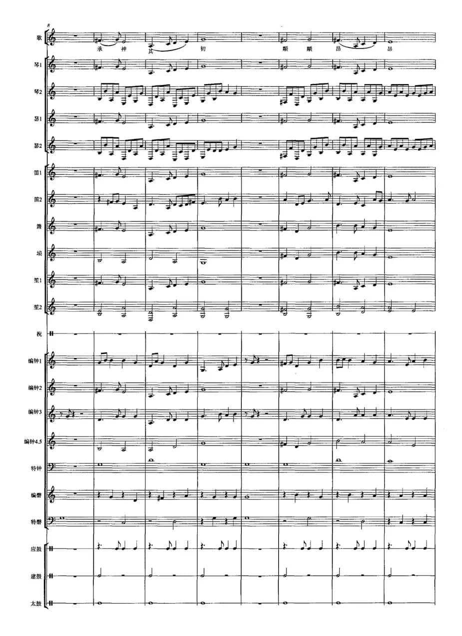 皇帝入门 乾安之曲（合奏）