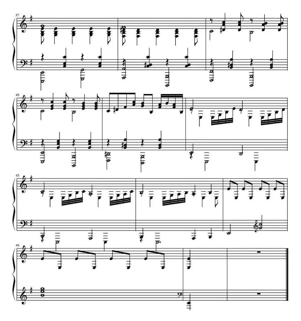 夜莺 （G大调、林泽贤编配版）