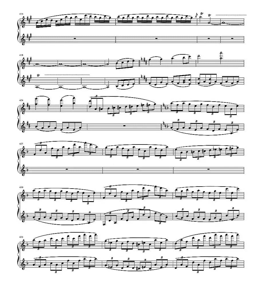 贝多芬钢琴协奏曲Op61第一乐章