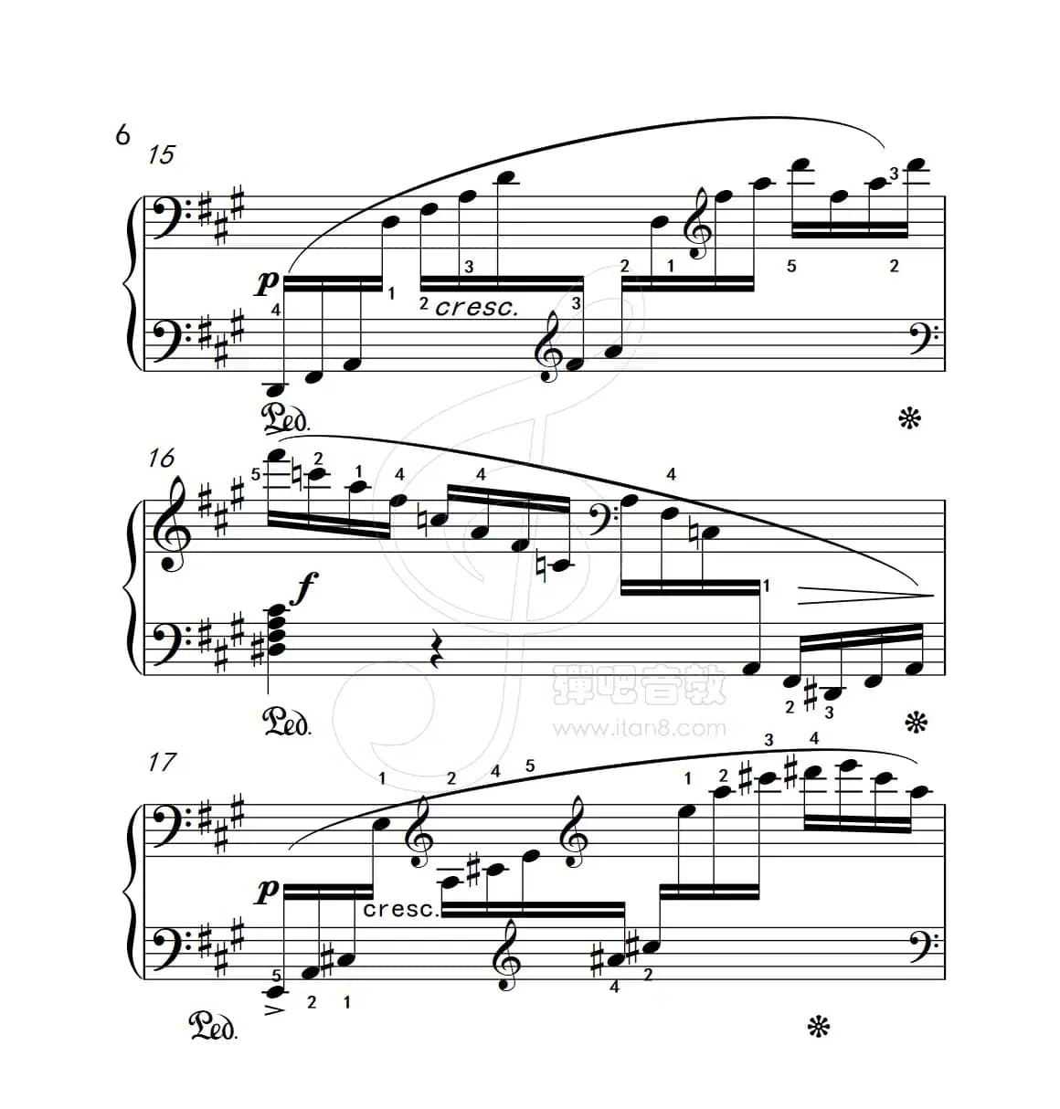 练习曲 4（克拉莫钢琴练习曲60首）