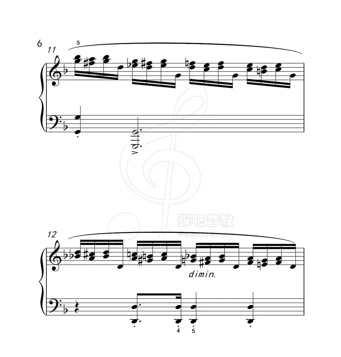 练习曲 46（克拉莫钢琴练习曲60首）