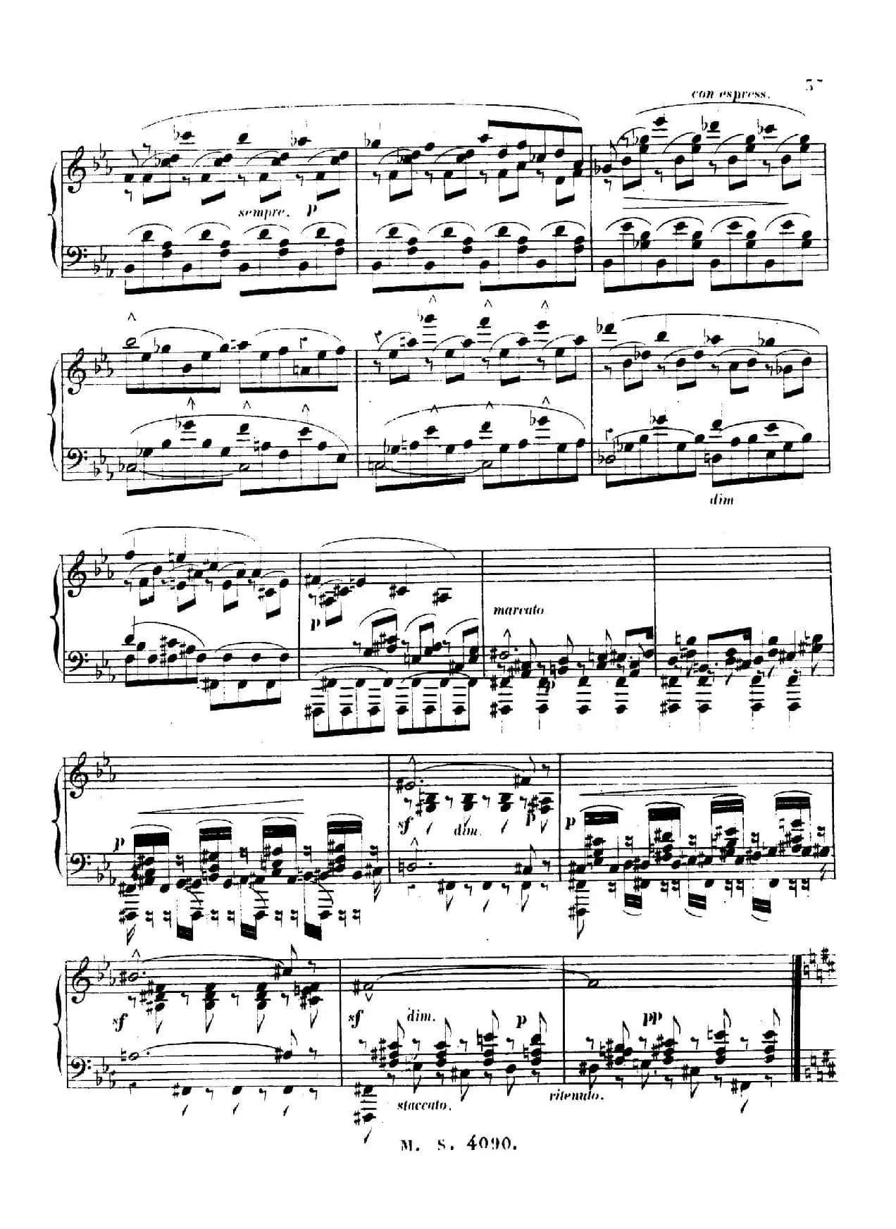 c小调钢琴奏鸣曲 （Piano Sonata in c Minor Op.56）