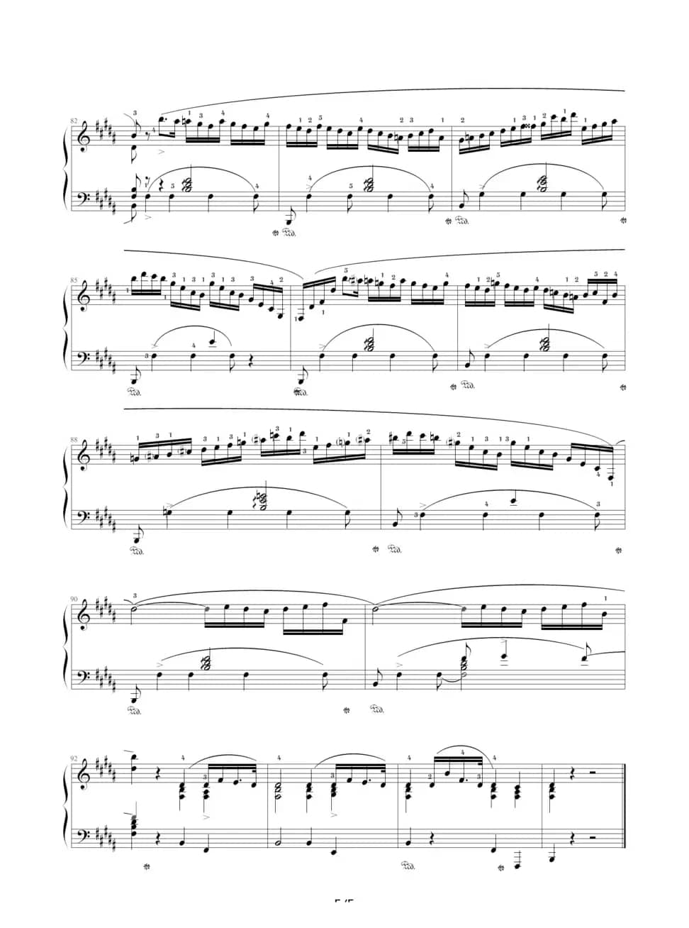 B大调夜曲，Op.62,No.1（肖邦第17号夜曲）