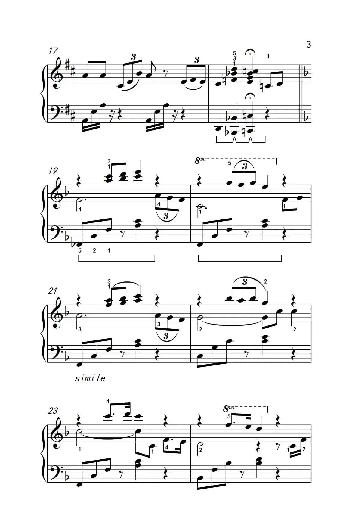 东方之珠（老年大学 钢琴教程 3）