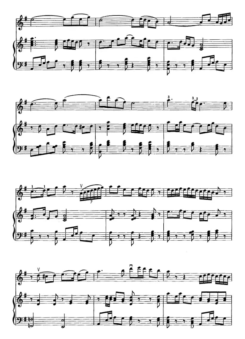 贵妃情（二胡+钢琴伴奏）