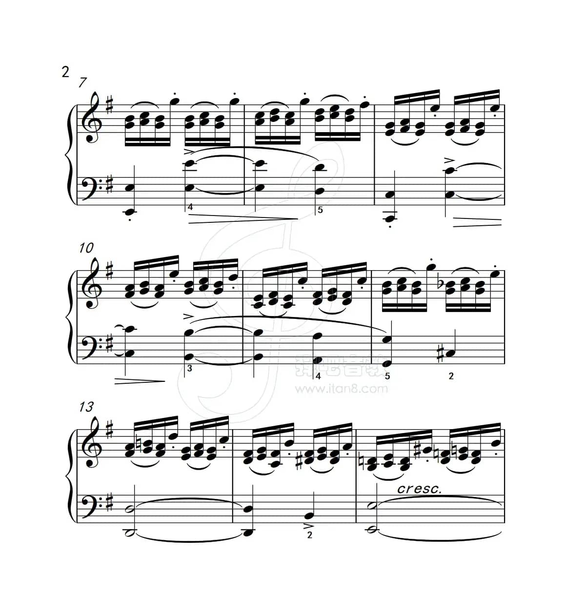 练习曲 28（克拉莫钢琴练习曲60首）