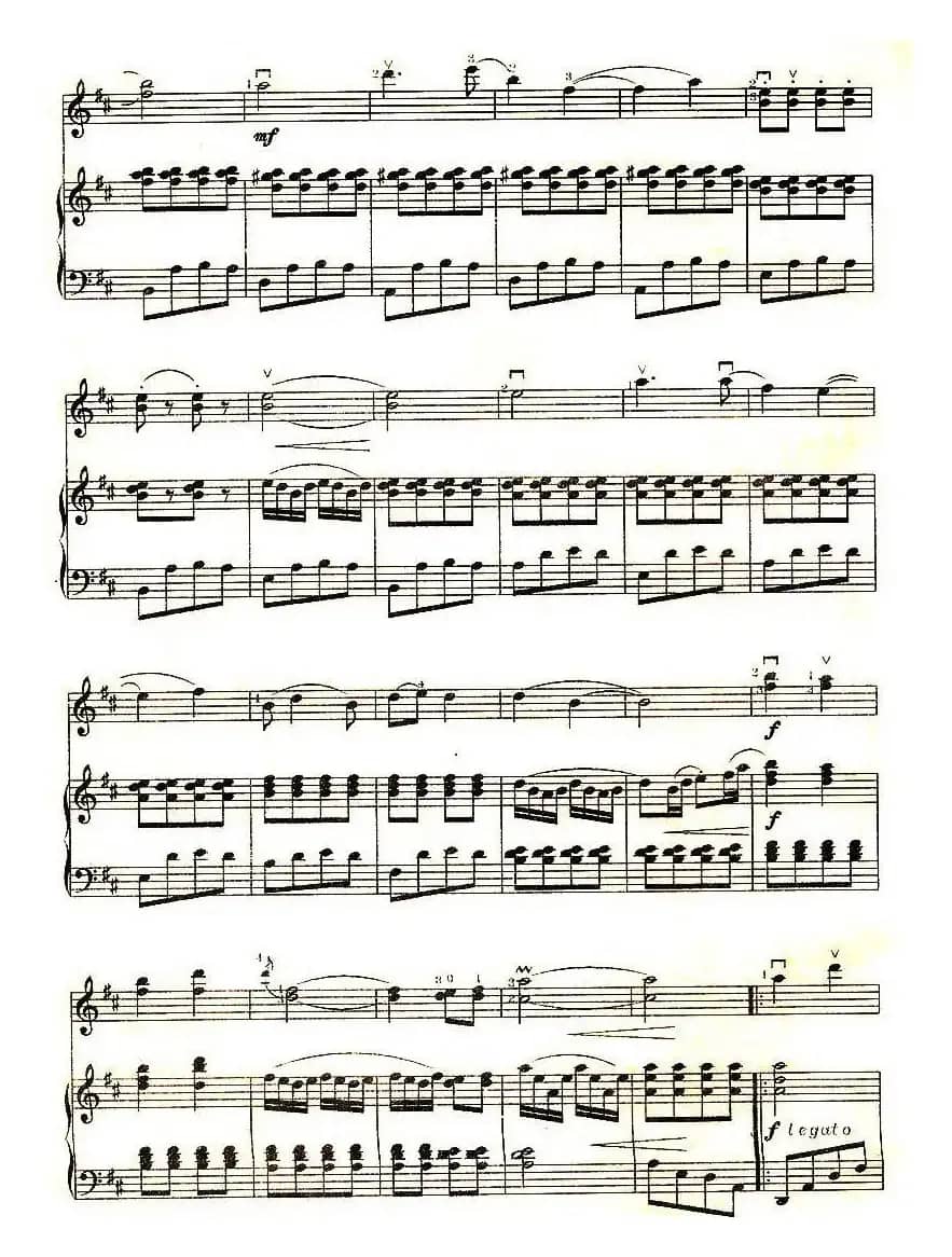 回娘家（河北民歌）（小提琴+钢琴伴奏）