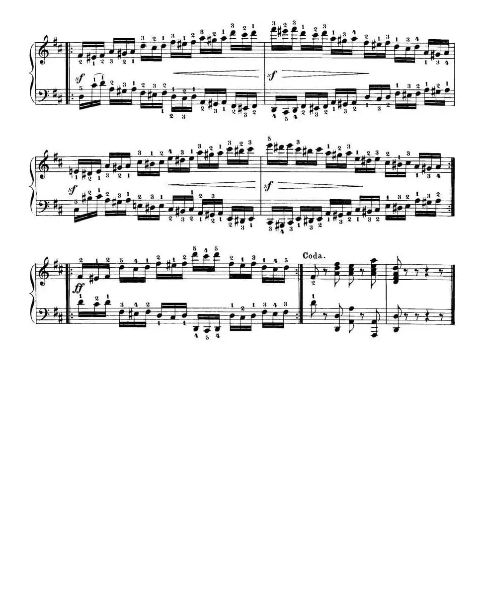 Czerny - 40 Daily Exerci Op.337（20—25）（40首日常训练曲）