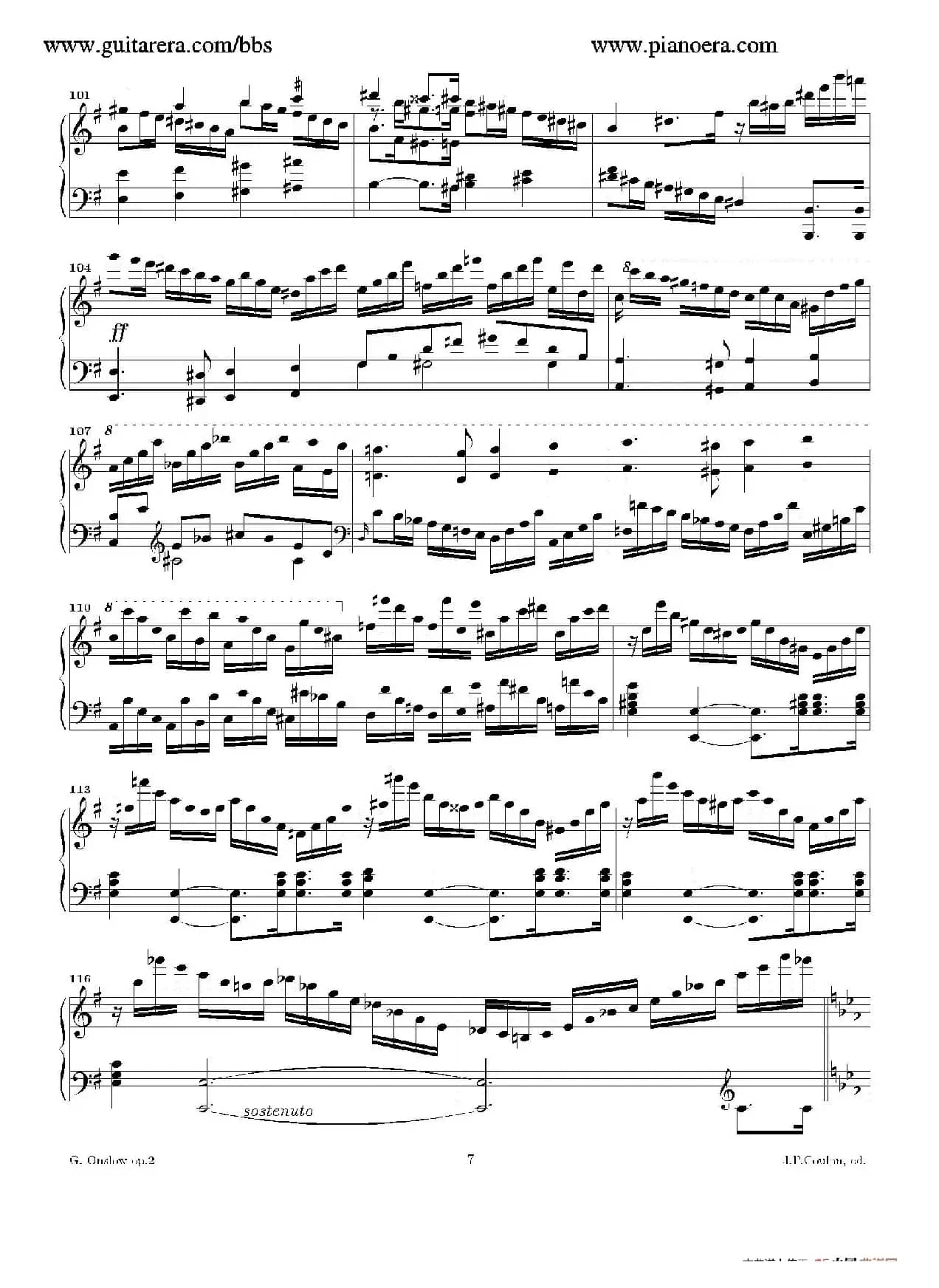 Grande Piano Sonata in c Minor Op.2(c小调华丽钢琴奏鸣曲·第一乐章)