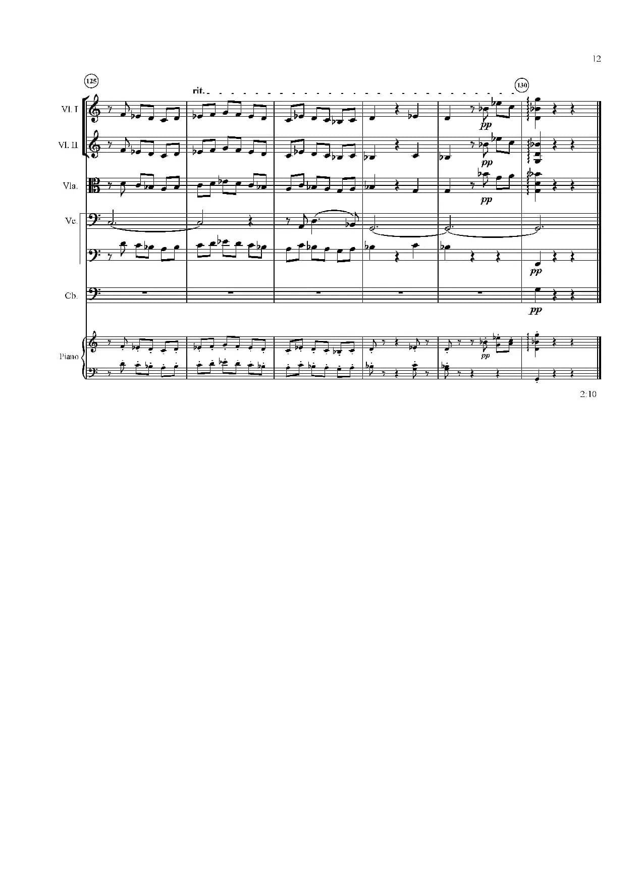 Ivo Blaha Zamecka suita - Full Score（城堡套曲）