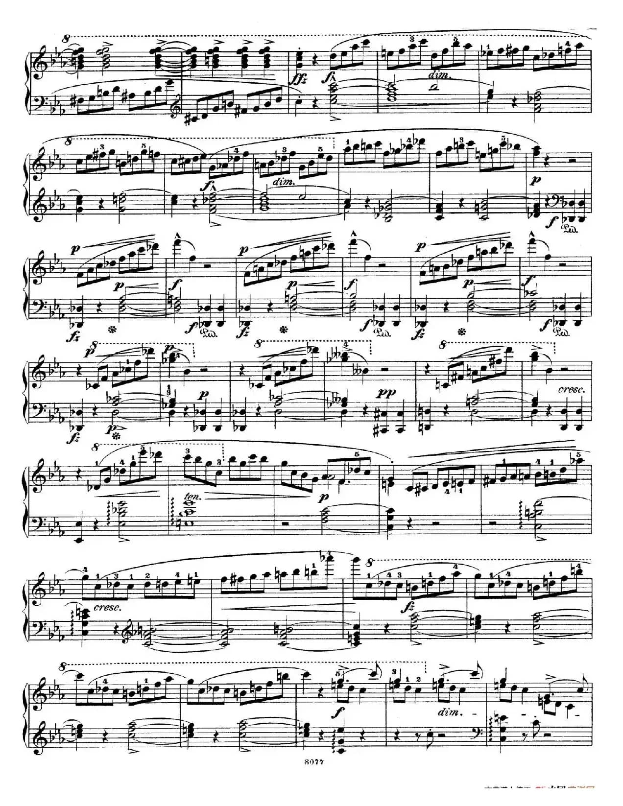 Piano Sonata No.1 in c Minor Op.4 (c小调第一钢琴奏鸣曲)