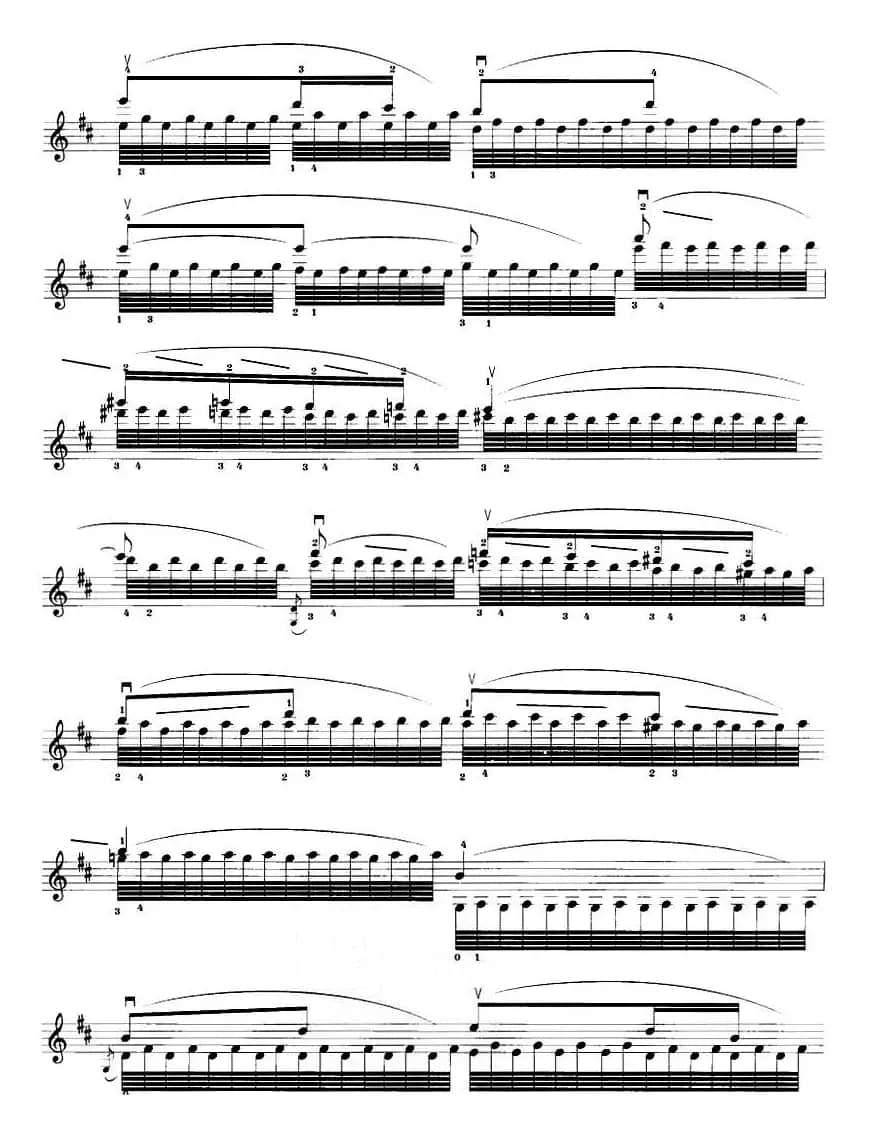 在那遥远的地方（小提琴无伴奏变奏曲）