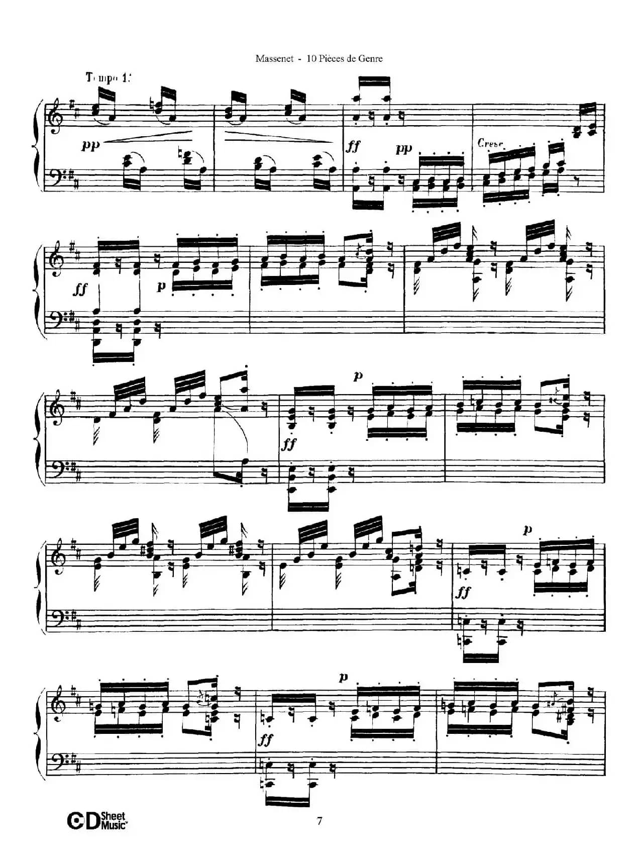 Dix Pièces de Genre Op.10(10首个性小品·Ⅱ)