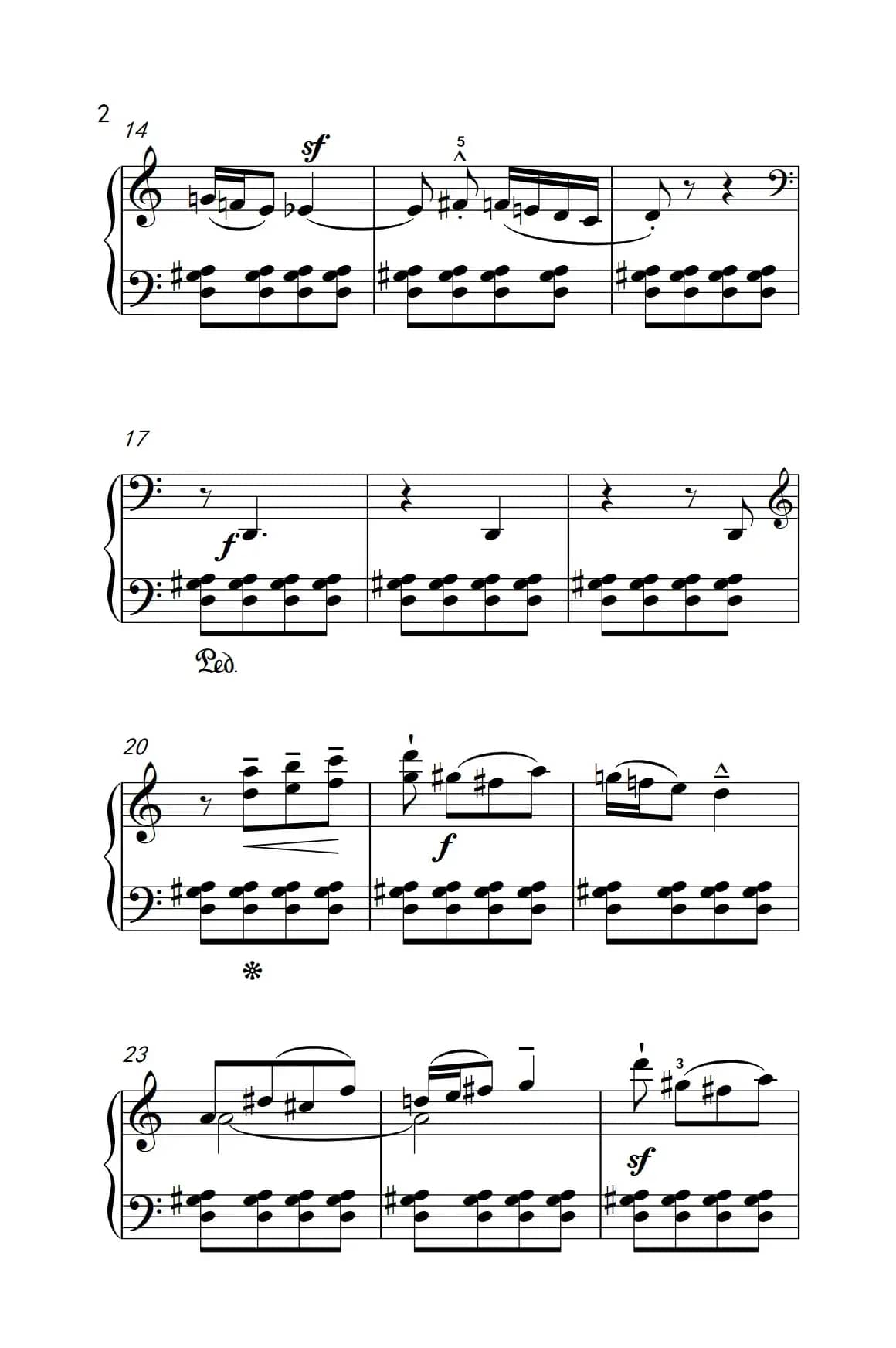 固定低音（巴托克 小宇宙 钢琴教程 6）