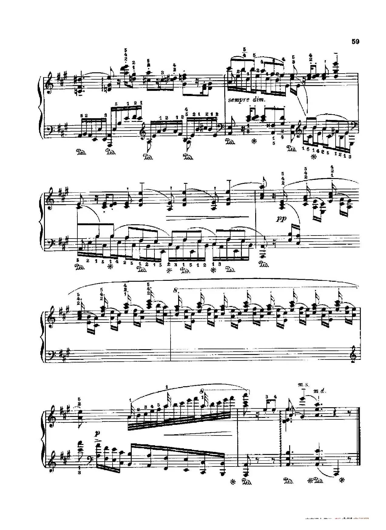 53首以肖邦练习曲为素材而作的练习曲(No.10)