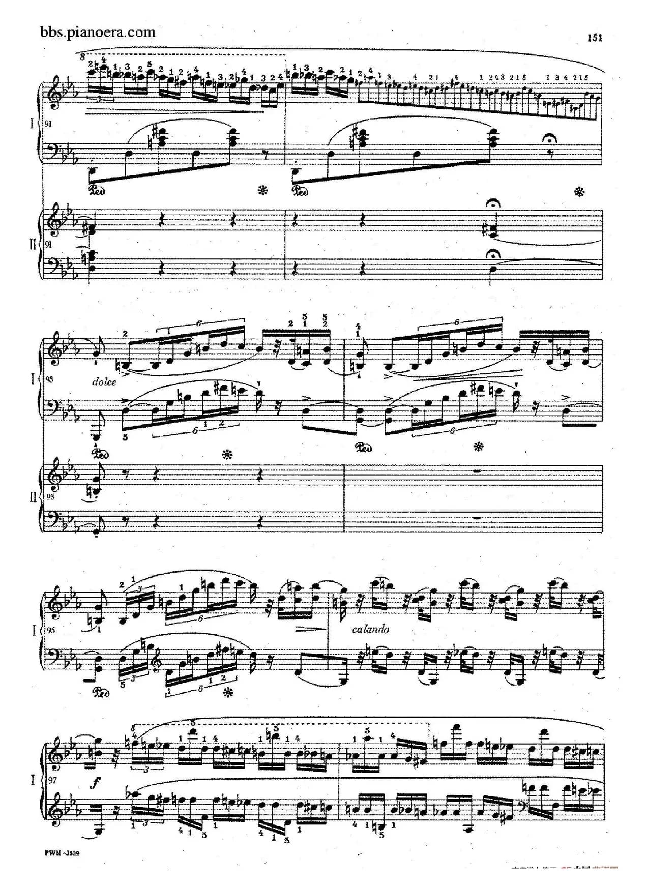 Grande Polonaise Brilliante Preceded by an Andante Spianato Op.22（平静的行板与华丽的波兰舞曲·双钢琴版）