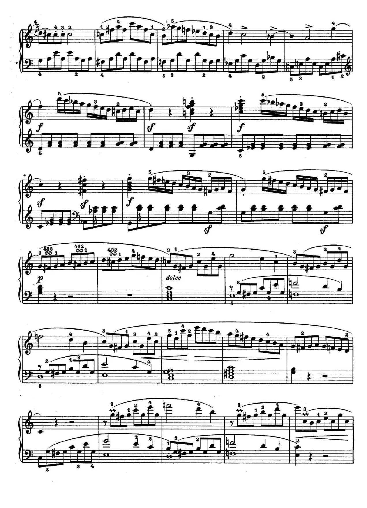 Piano Sonata in C Op.2 No.3（C大调第三钢琴奏鸣曲）