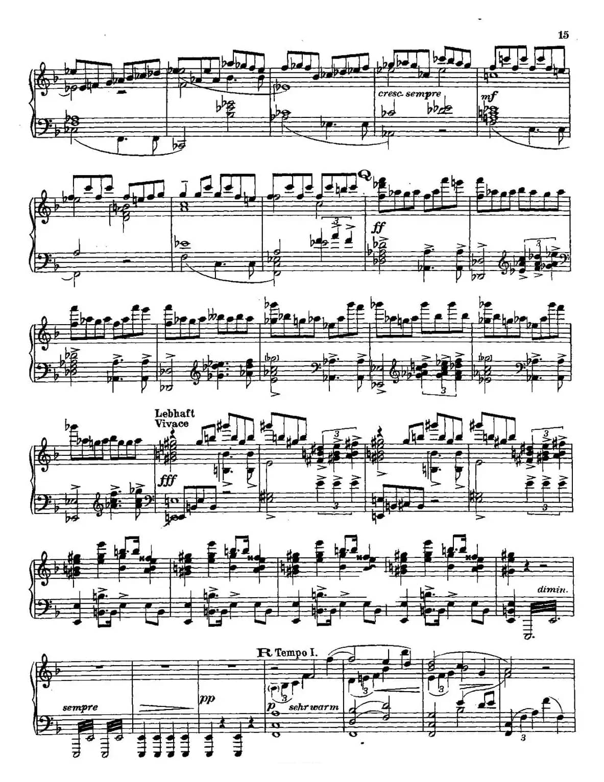 Symphony No.3 in d Minor - Solo Piano（d小调第三交响曲·钢琴独奏版·Ⅰ）