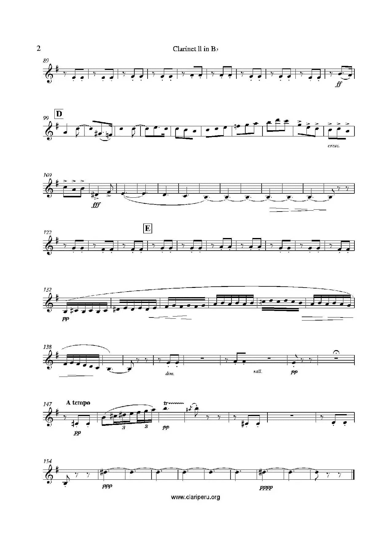 卡门（木管四重奏分谱）