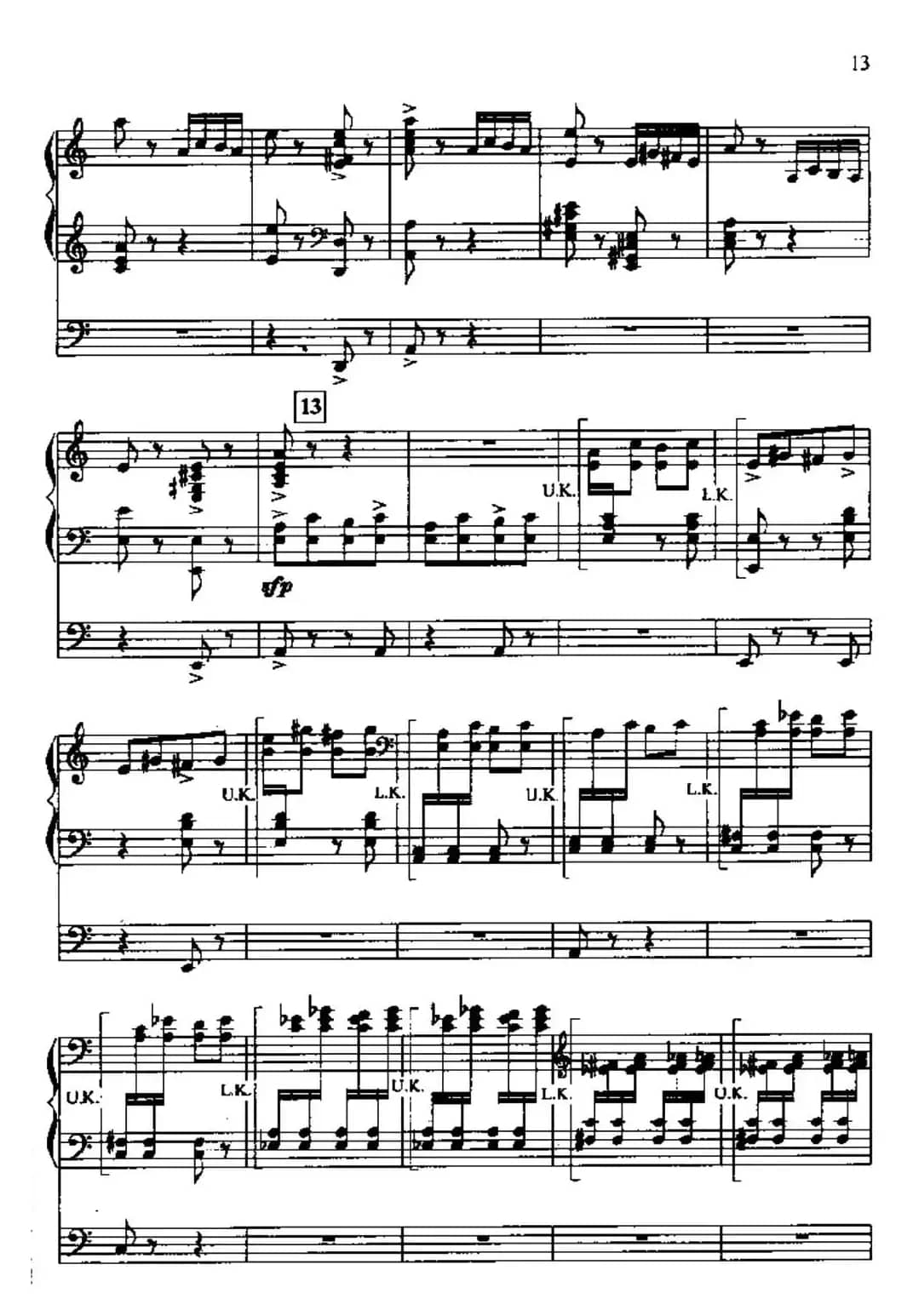 帕格尼尼主题狂想曲（双排键电子琴）