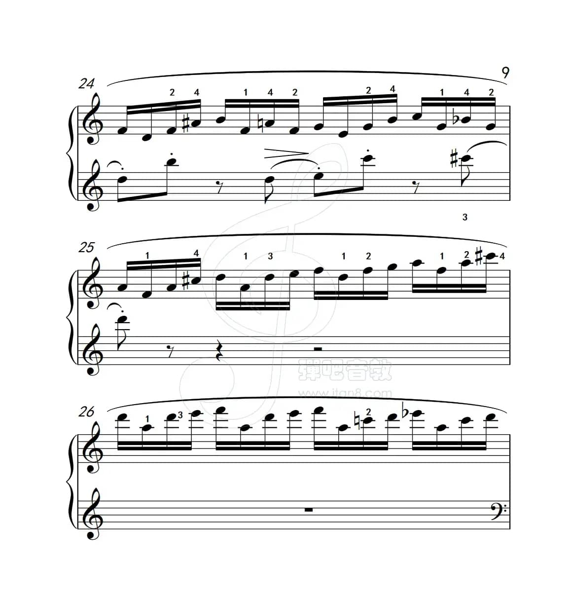 练习曲 10（克拉莫钢琴练习曲60首）