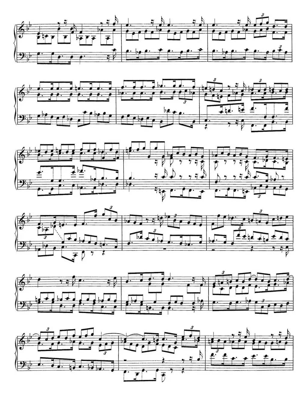 Toccata BWV 915(7首托卡塔·No.6 g小调)