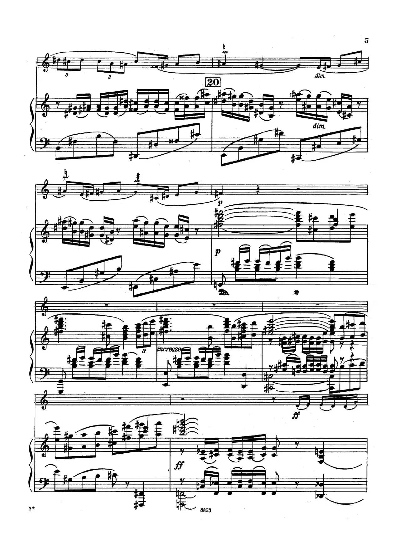 Sonata（萨克斯+钢琴伴奏）