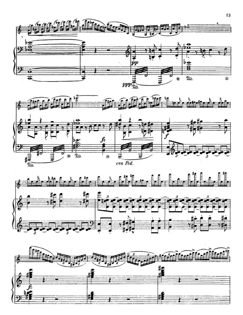 德沃夏克作品53号A小调协奏曲 （小提琴和钢琴）