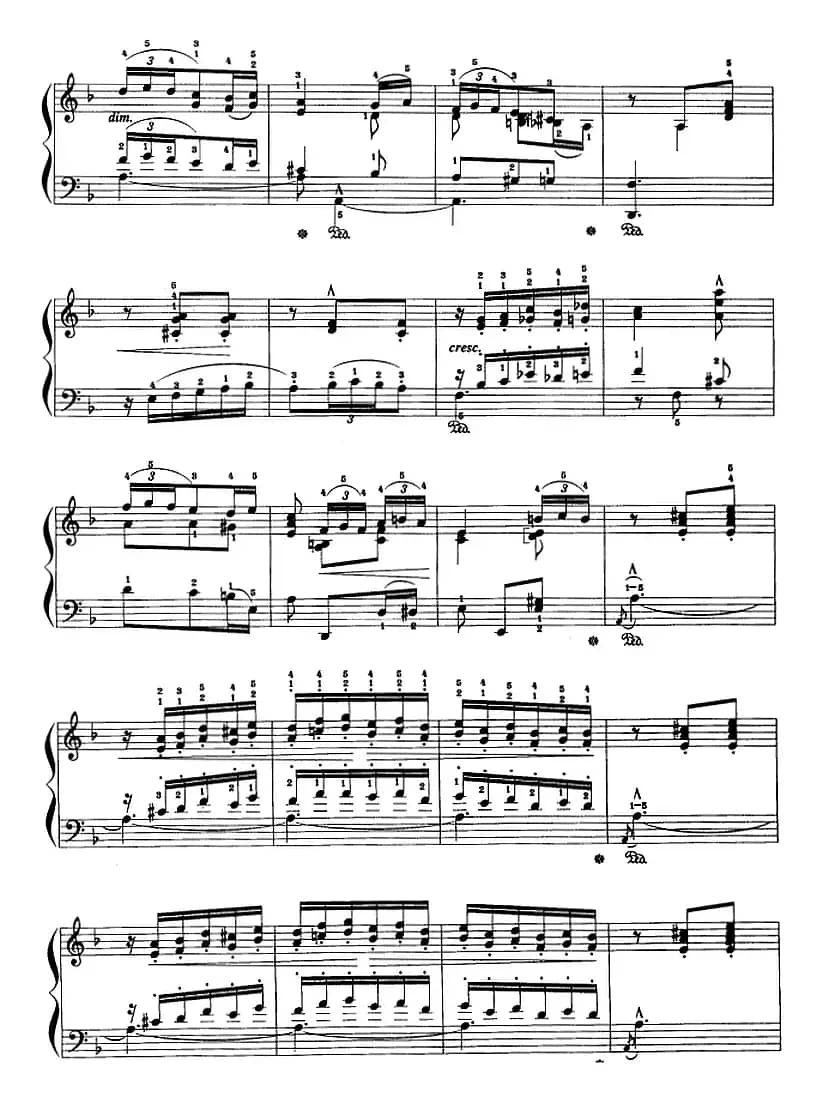 现代钢琴曲：28、东方