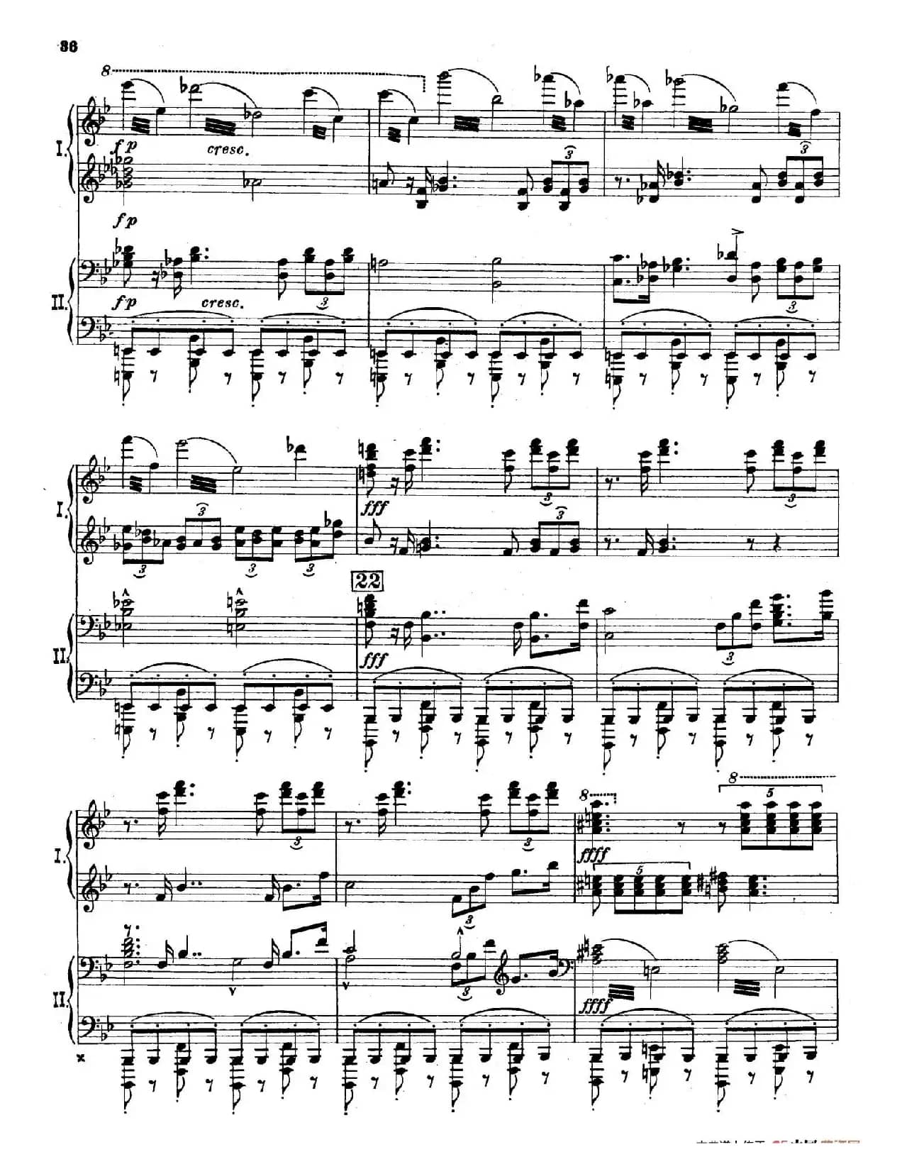 The Pines of Rome（交响诗《罗马的松树》·双钢琴）（第四部分：阿皮亚大道上的松树）