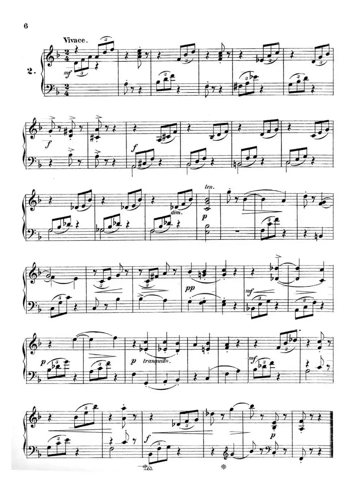 36 Etudes Rhythmiques et Melodiques Op.105（36首节奏与旋律练习曲 1—5）