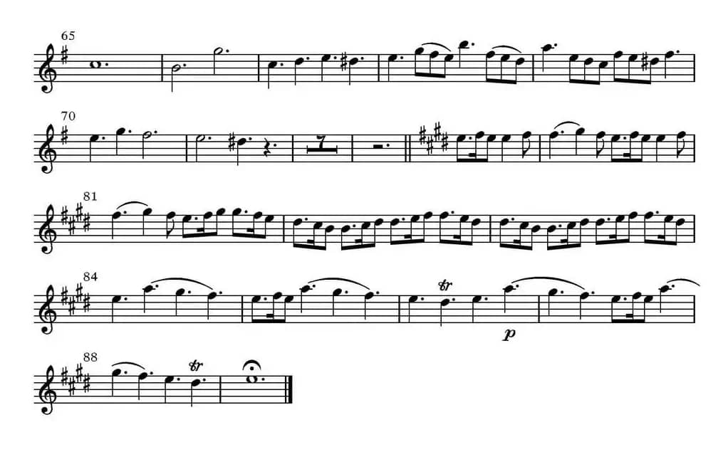 All parts of Spring（四季·春天）（第二小提琴分谱）