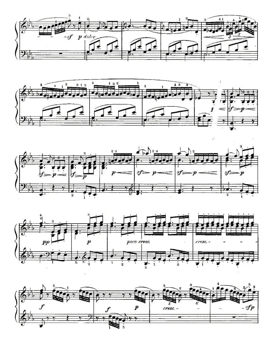 贝多芬钢琴小品（Bagatelles）（Op.33 之1）