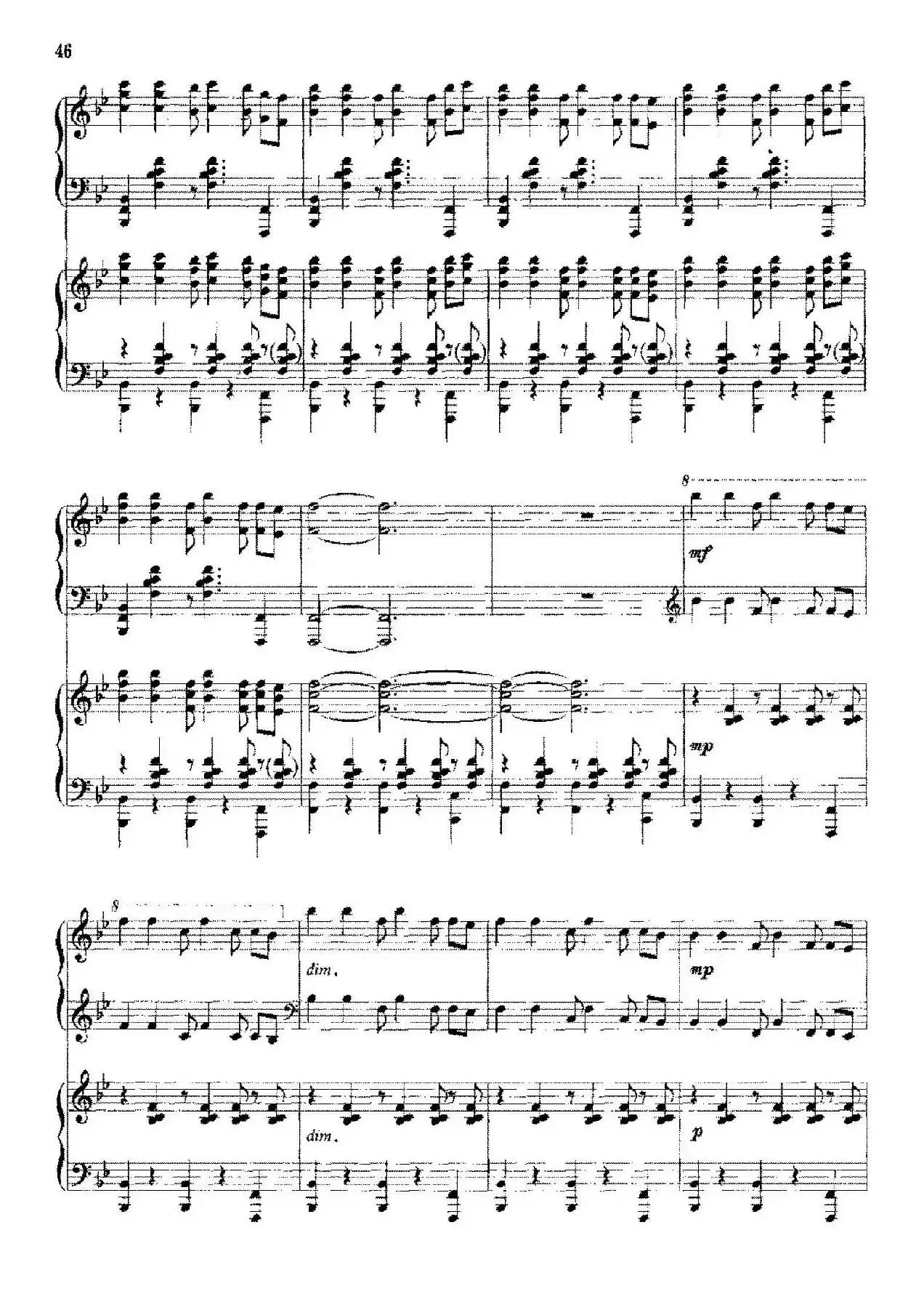 钢琴协奏曲《山林》3、山林的节日（双钢琴）